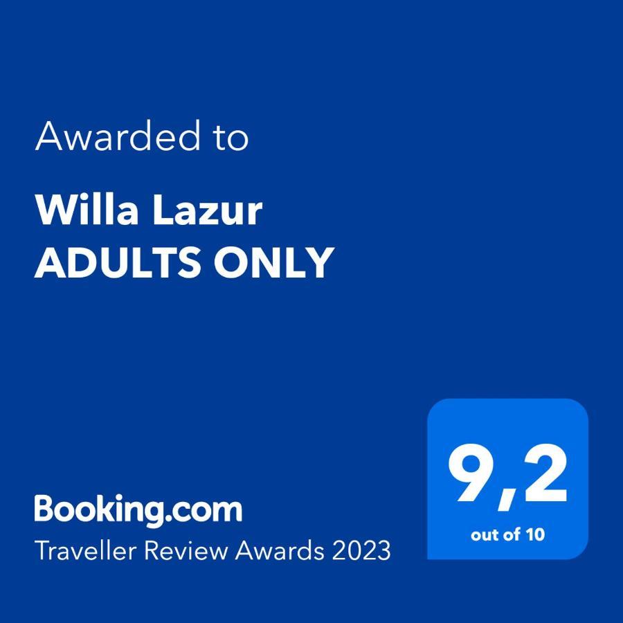 Willa Lazur Adults Only Miedzyzdroje Bagian luar foto
